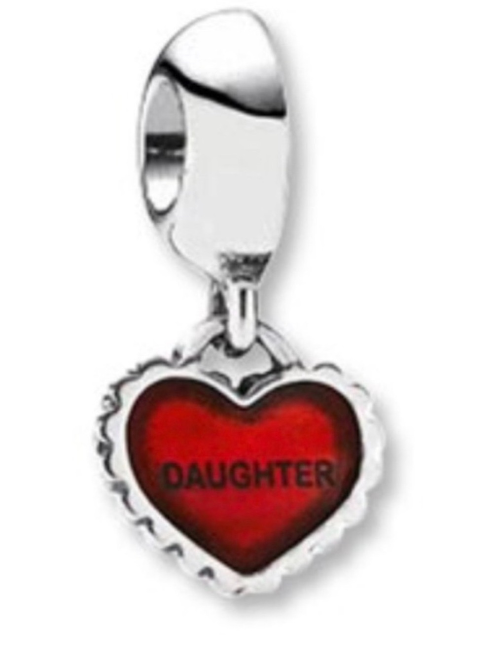 PANDORA Double Heart Split Dangle Charm -